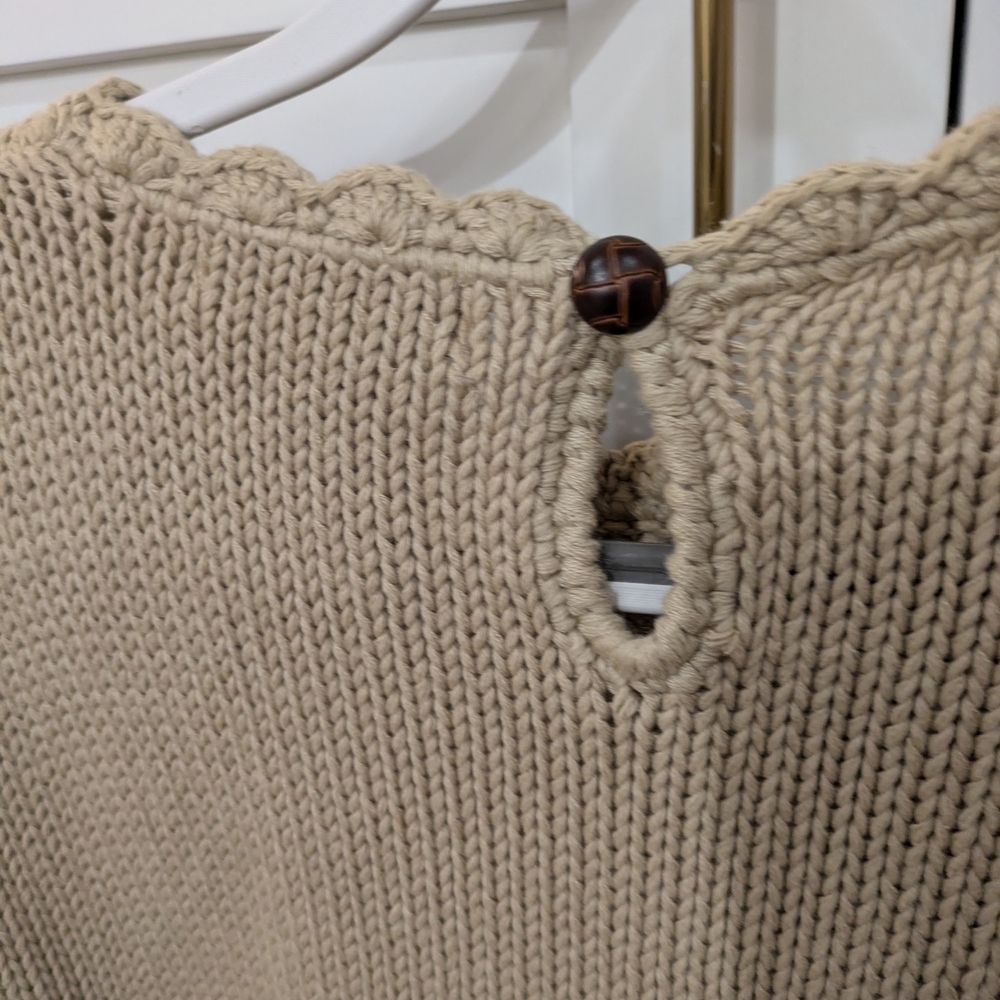 Cottagecore Vintage Cotton Sweater - Picture 5 of 5